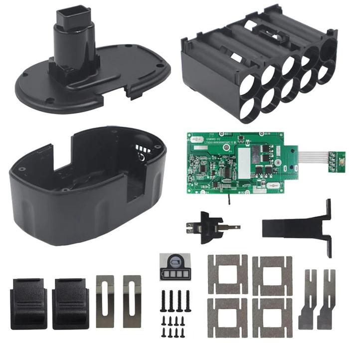 DC9096 Battery Case PCB Charging Protection Circuit Board Shell Box