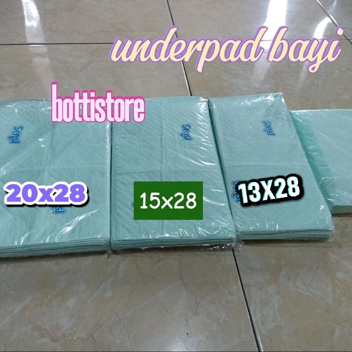 underpad bayi baru lahir alas popok bayi