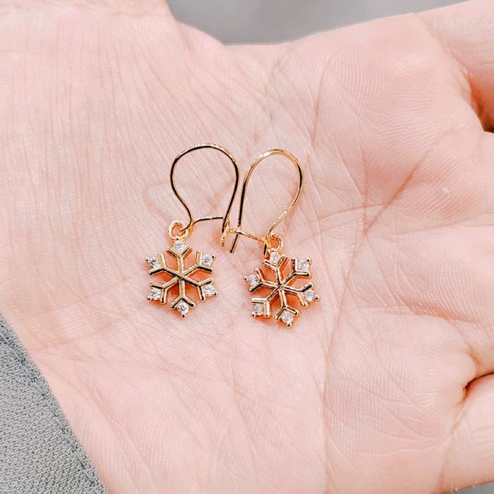 Anting Emas Xuping - Anting Model Salju Pengganti Emas Asli