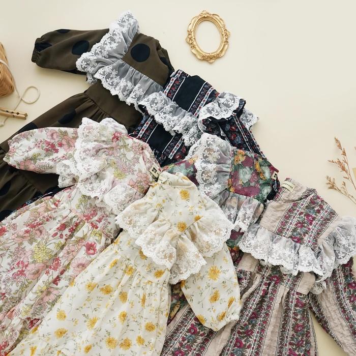 Gamis Jeena / Gamis Anak Perempuan / bahan crinkle