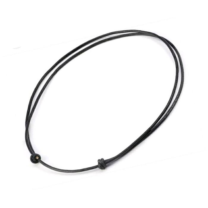 Kalung Hitam / kalung tali korea hitam