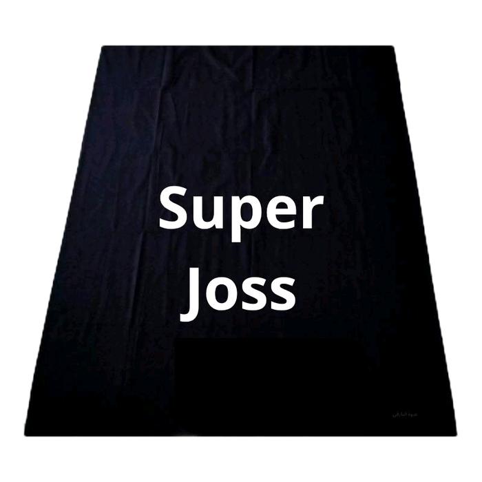 Sarung Motif Bahan Super Joss Hitam untuk Pria Dewasa elegant dan mewah