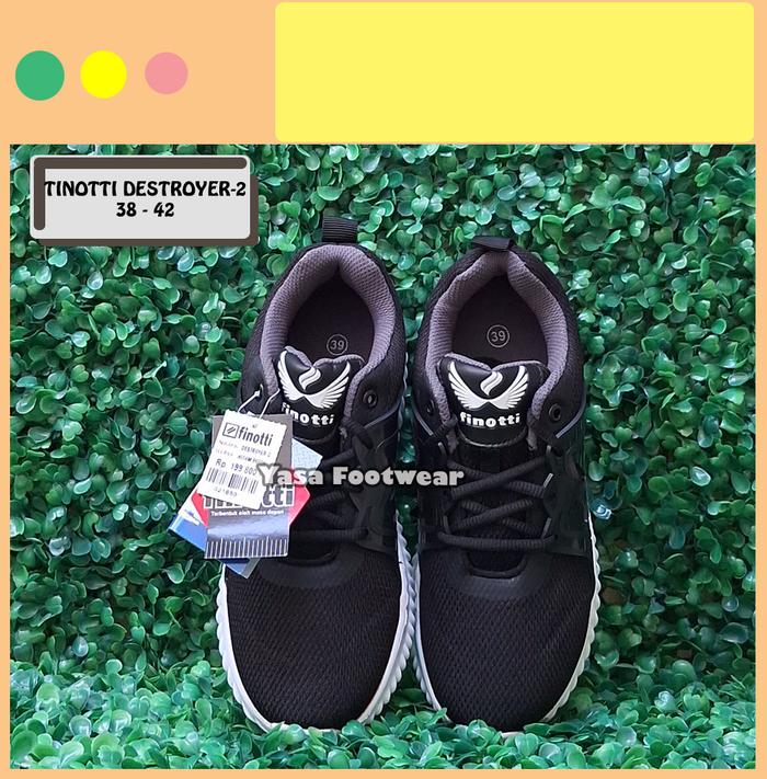 YASA FOOTWEAR - Sepatu FINOTTI DESTROYER 2 38-42 /Sepatu Sekolah Hitam /Sepatu Pria /Sepatu Dewasa /