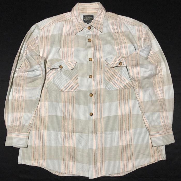 KEMEJA FLANEL KEARNY HOUSE DOUBLE POCKET VINTAGE SECOND ORIGINAL