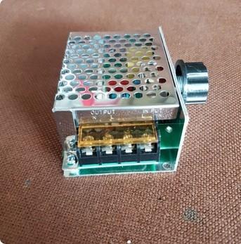 Dimmer SCR AC 220 Volt 4000 Casing Aluminium Dimmer 4000 W