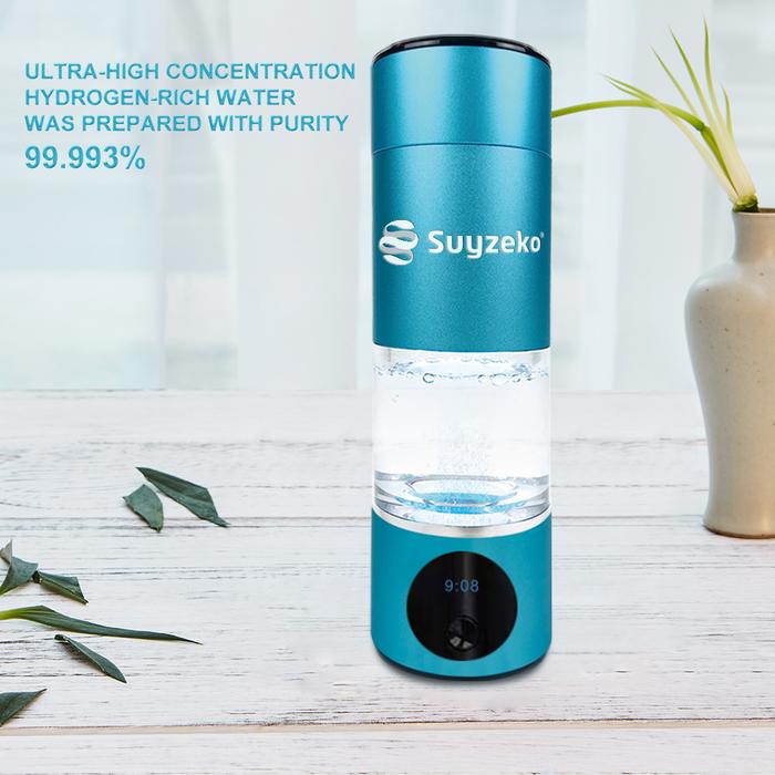 Portable Hydrogen Water Generator Ion Bottle SPE PEM Technology Water