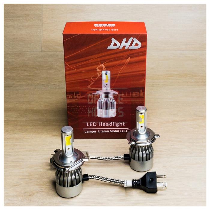 LED Headlight - Lampu Mobil - DHD-LIG C6001 H4