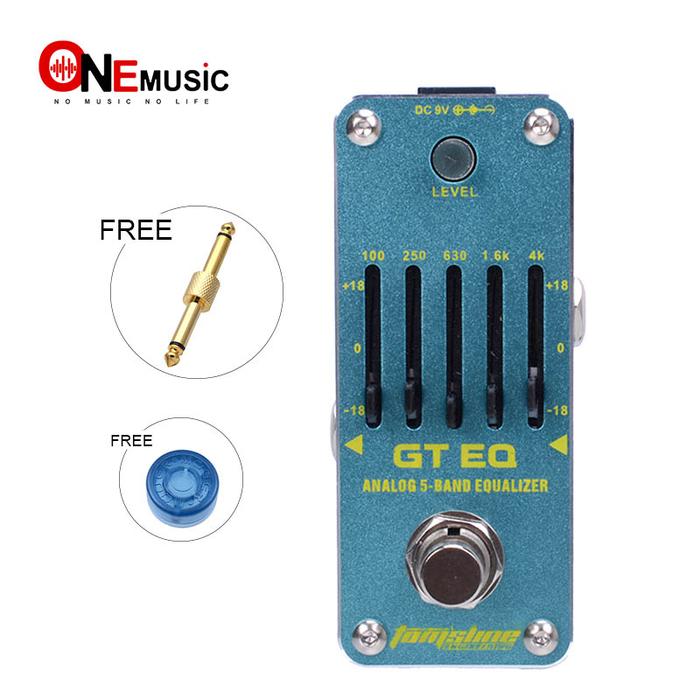 New AROMA AEG-3 GT EQ 5-Band Guitar Equalizer Mini Analogue Effect