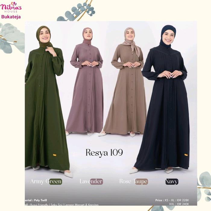 RESYA 109 Gamis Muslim by Nibras