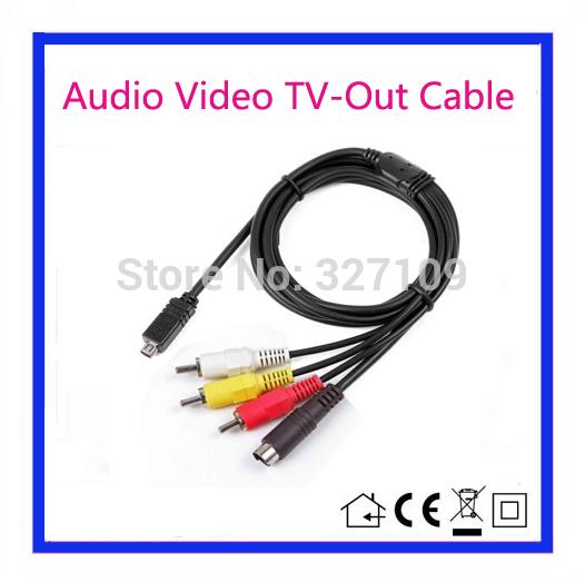 Oleh A/V Audio Video TV-Out Kabel Memimpin untuk Sony Camcorder