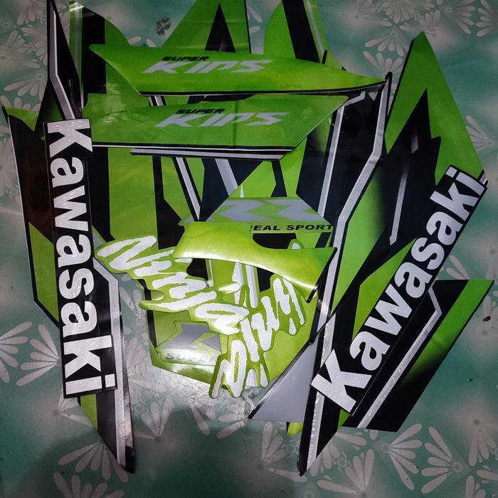 striping atau stiker Ninja rr new tahun 2015 OSEAN