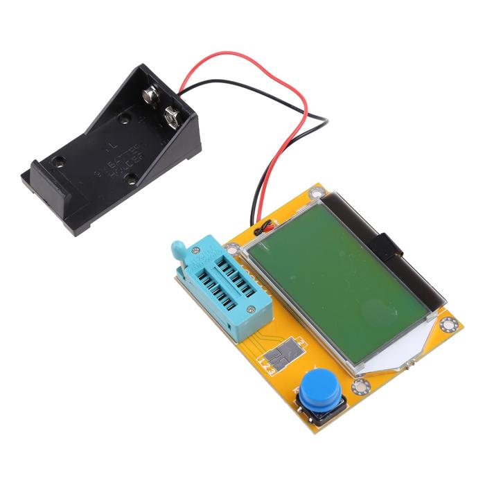 9V LCD Digital Transistor Tester LCR-T4 ESR Meter 12864 Backlight