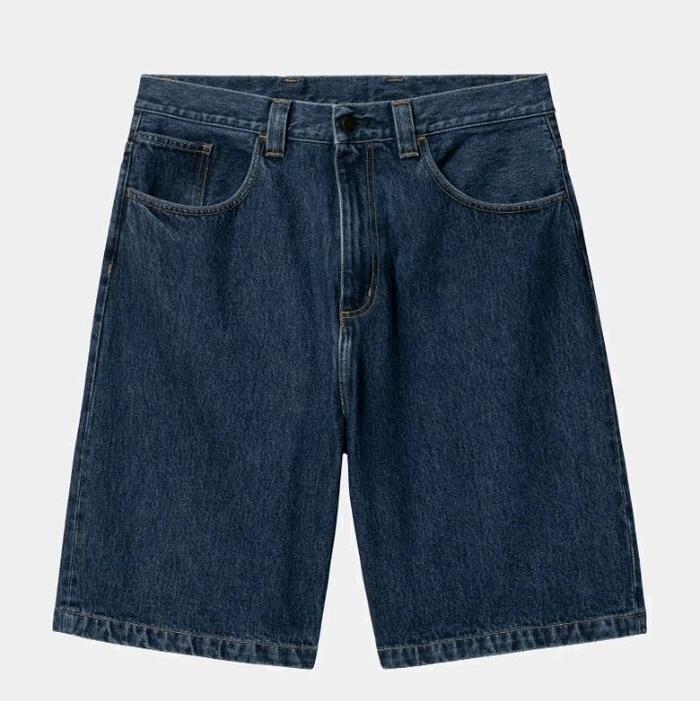 CARHARTT WIP WOMEN PANT - BRANDON SHORT - BLUE - 100% ORIGINAL