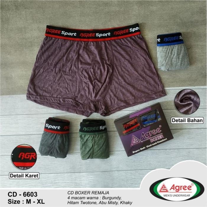 CD Agree BOXXER / 2 pc/pack 6603