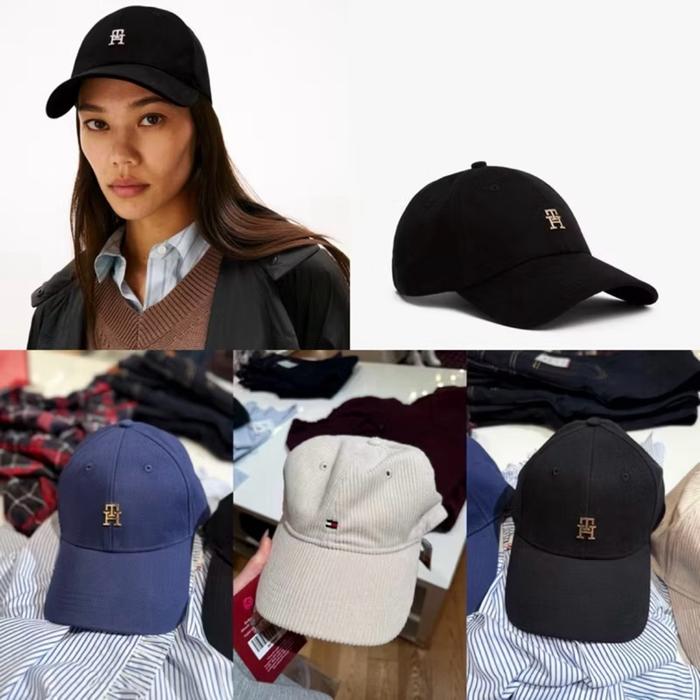 [NEW] Ready Tommy Hilfiger Original 100% TH Monogram Cap Topi Tommy Hilfiger hat