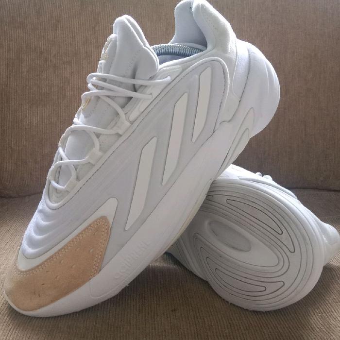S247 sepatu44 Adidas Ozelia Putih Satin second