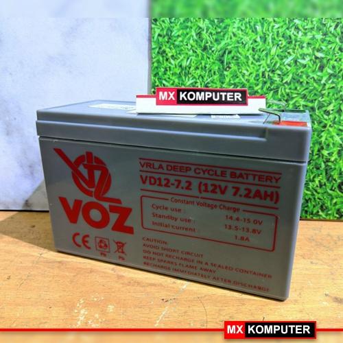 Baterai UPS Kering Battery VOZ VRLA 12v 7.2A