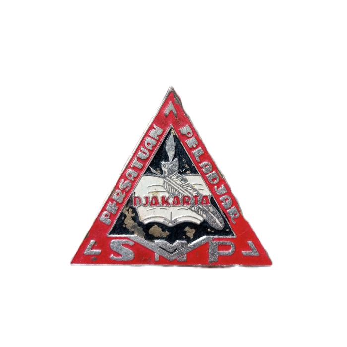 Pin Vintage Persatuan Peladjar SMP Djakarta thn 50an