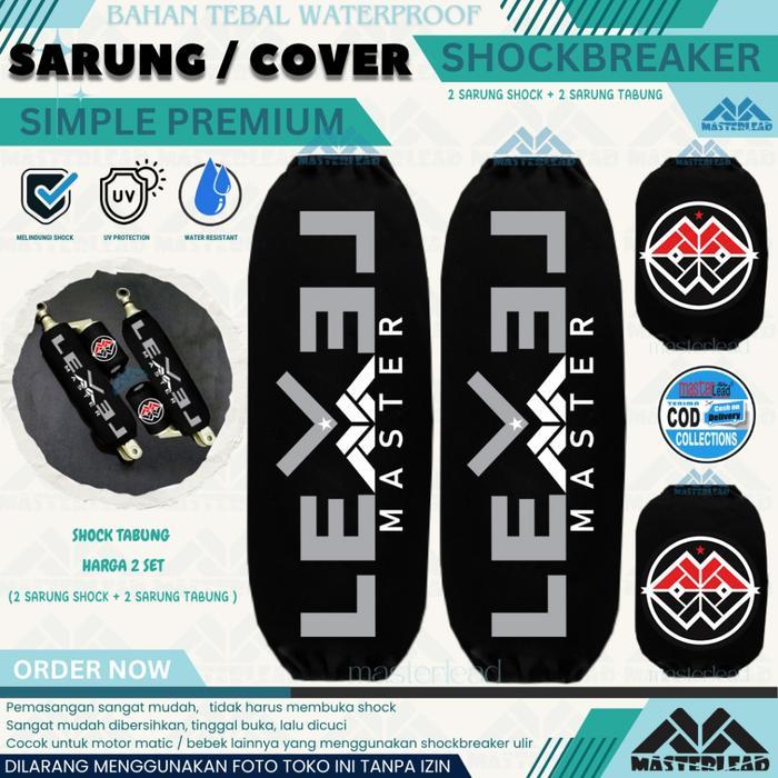 Masterlead Sarung Shock Tabung Shock Ohlins YSS WP KTC Kytaco RCB Racing Boy universal Honda Yamaha 