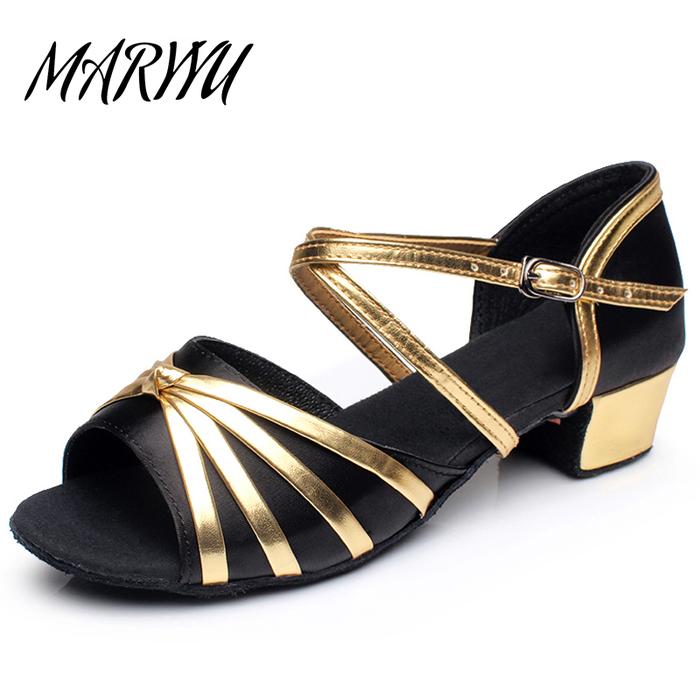 Diplip Latin Shoes Ballroom Latin Dance Shoes Children's Dance Shoes
