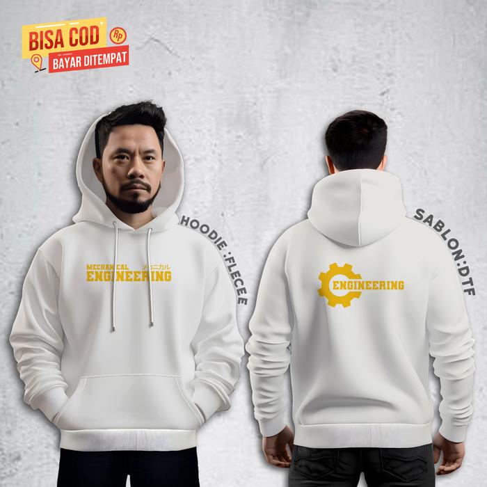 NEW FASHION HOODIE CUSTOM MECHANICAL ENGINEERING DB TERLARIS FYP VIRAL