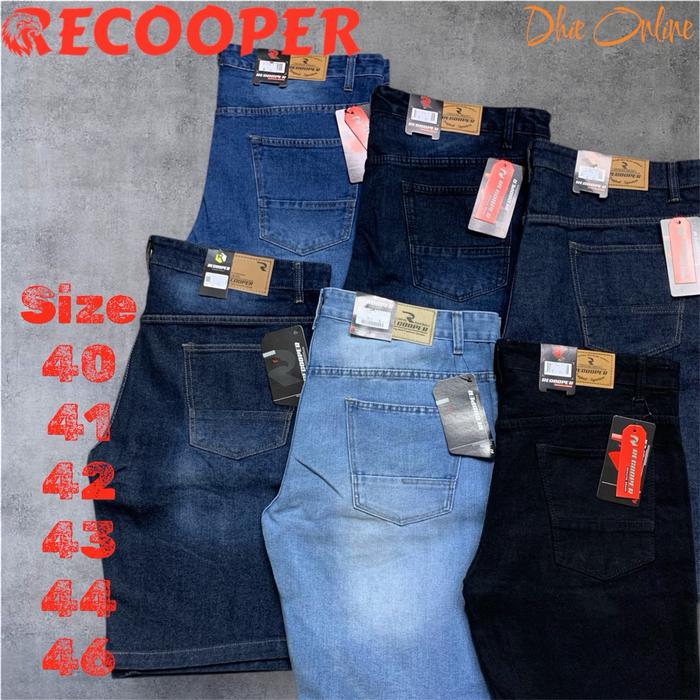 Celana jeans pendek pria 40 - 46 / celana pria 40 - 46 / celana big size 40 - 46 / celana jumbo 40 -