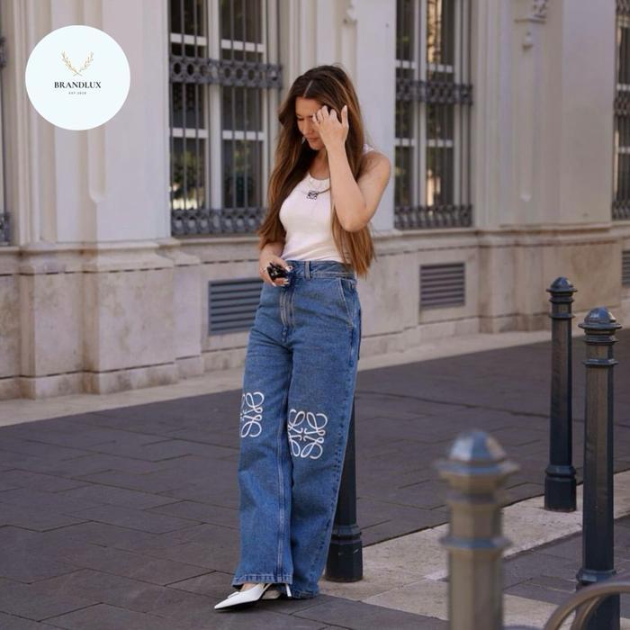 Loewe Anagram Baggy Jeans