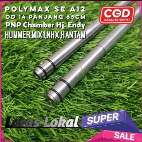 laras seamles polymax A12 od 14 60 cm pnp black lava