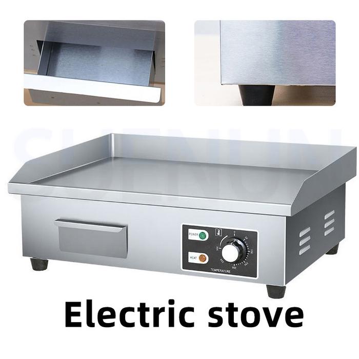 Commercial Electric Baking Tray Desktop Baking Tray Iron Plate Large