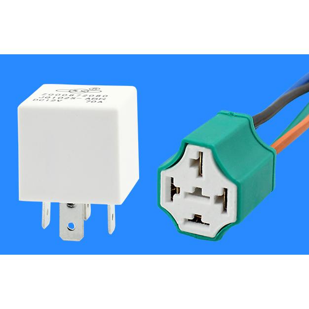 JQ202S Car relays auto relay 70/50A 12v 24v 4pin 5pin high power with