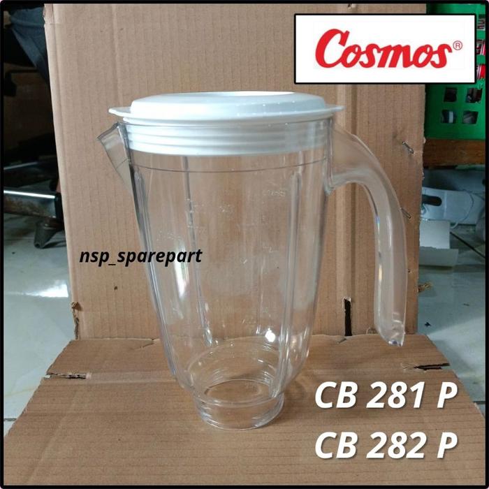 GELAS BLENDER COSMOS ORIGINAL CB 281 P CB 282 P + TUTUP BLENDER