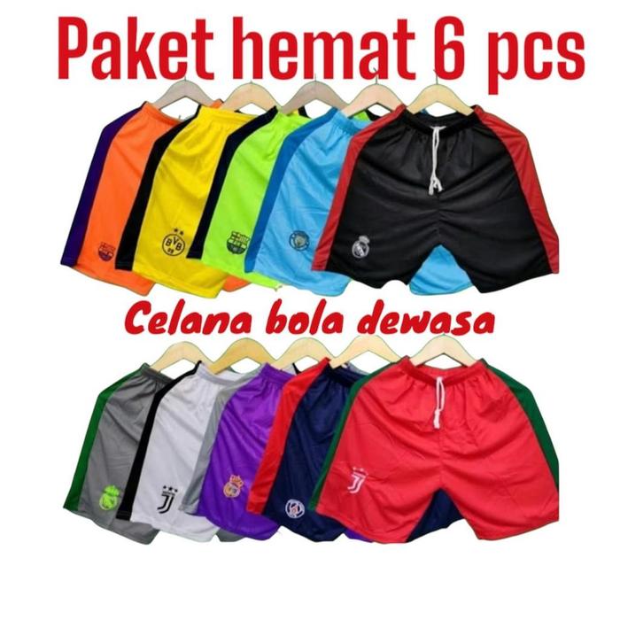 COD PAKET USAHA 100RIBU DAPAT 6 PCS CELANA KOLOR BOLA NEGARA PIALA DUNIA QATAR TERBARU L XL TERMURAH