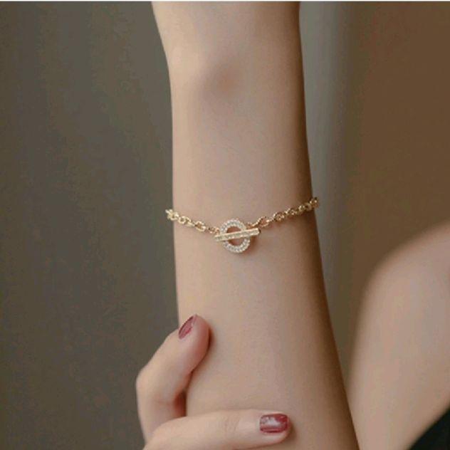 Gelang Rantai Titanium asli