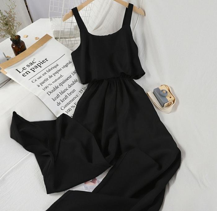FF Jumpsuit Via Ld 96 cm P 130 cm B 226 gr Mosscrepe Viscose #4306