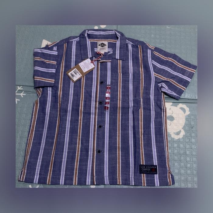 Kemeja lee cooper kids pendek