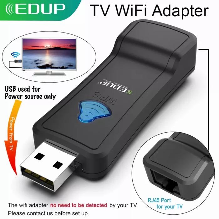 300Mbps  Wireless USB Universal  Smart TV Wifi Repeater Adapter TV Sticks RJ45 Ethernet Network Repe