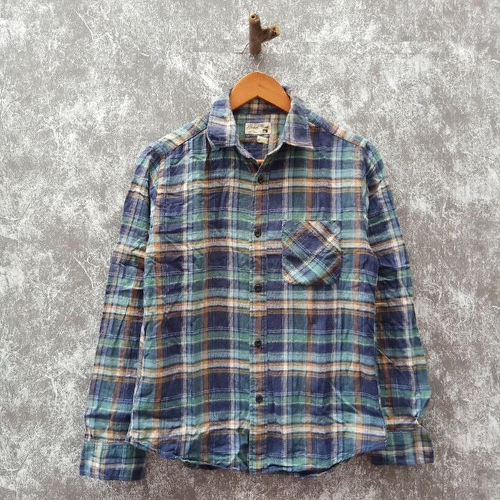 Kemeja flannel wanita global work