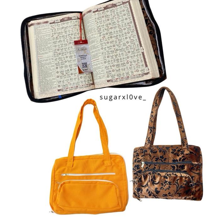 TAS AL-QURAN / TOTEBAG AL- QURAN / NYAMAN PRAKTIS