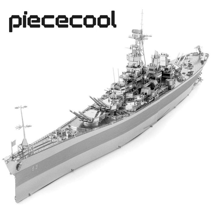 Piececool 3D Metal Puzzles Jigsaw-Uss Missouri Battleship DIY Model