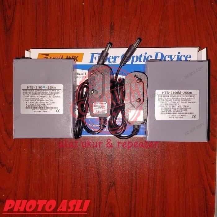 NetLink HTB 3100 AB HTB3100 AB Single Mode Fiber Media Converter