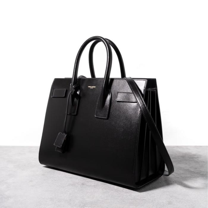 SAINT LAURENT Sac de jour small smooth leather  Black