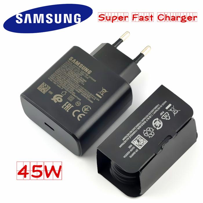 Original Samsung 45W Super Adaptive Fast Charger EP-TA845 For GALAXY