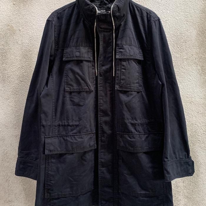 Jaket Parka Canvas Utility Perry Ellis American Original