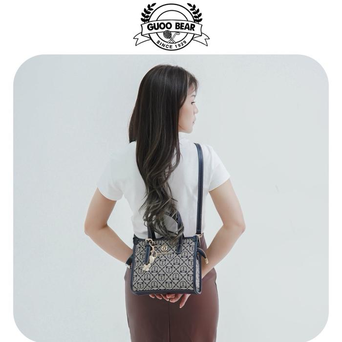 Nuna Bag GUOOBear TTWNBear Tas Wanita Model Selempang Tenteng Original Kode GU1236BLU