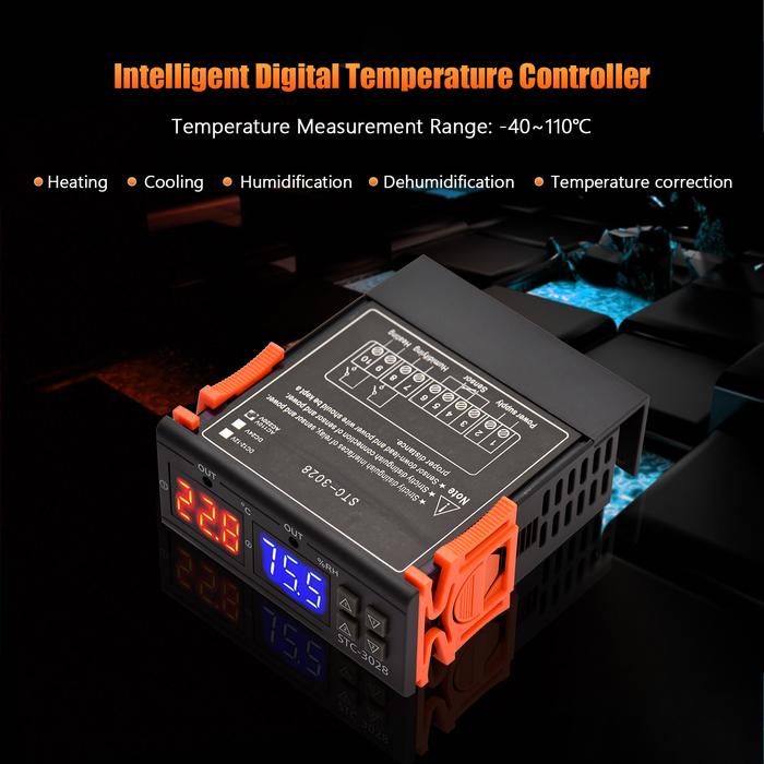 Digital Temperature Controller STC-3028 Intelligent Temperature