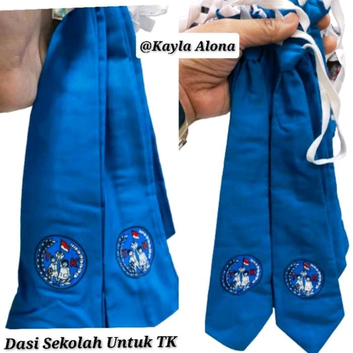 DASI Sekolah Anak TK (BIRU MUDA) FAMATEX SABLON/POLOS Katun