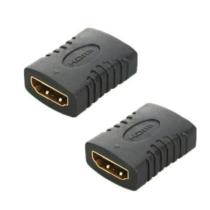 HDMI Extender Gender HDMI Female to Female / Konektor HDMI HDMI Female to Female Kabel Perpanjangan