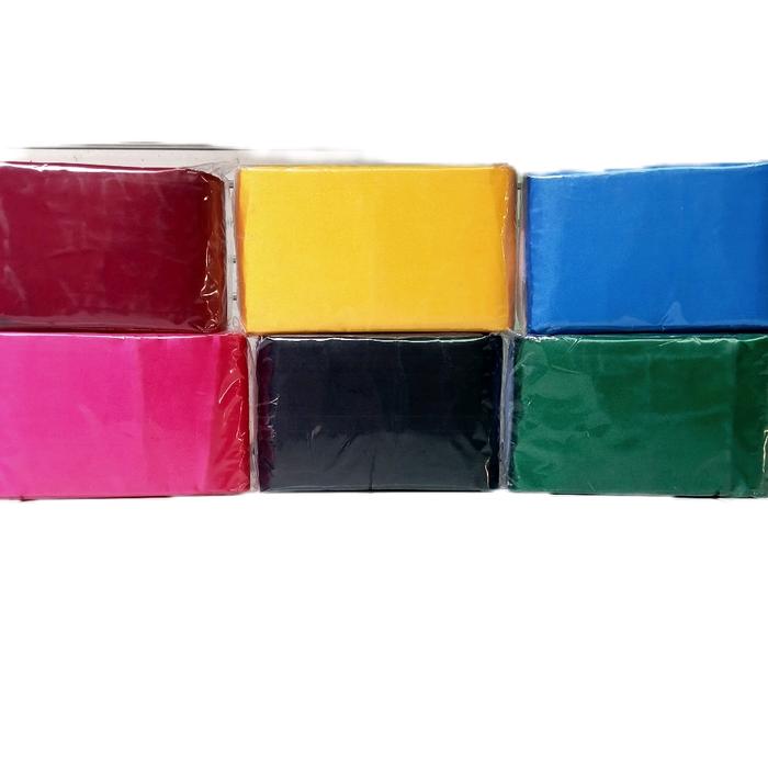 Sabuk Stagen Warna Polosan 5 Meter/Lontong Stagen Warna Tanpa Motif 5 meter/Sabuk Stagen Busana Adat