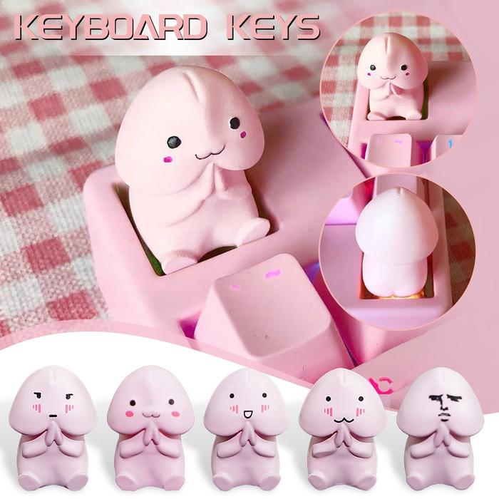 Custom Gaming Keycaps Custom Keycaps DIY Handmade Pink Cute Mono