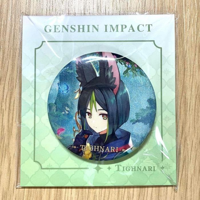 Pin Bros Karakter Genshin Impact Background Theme Can Badge - YZ015